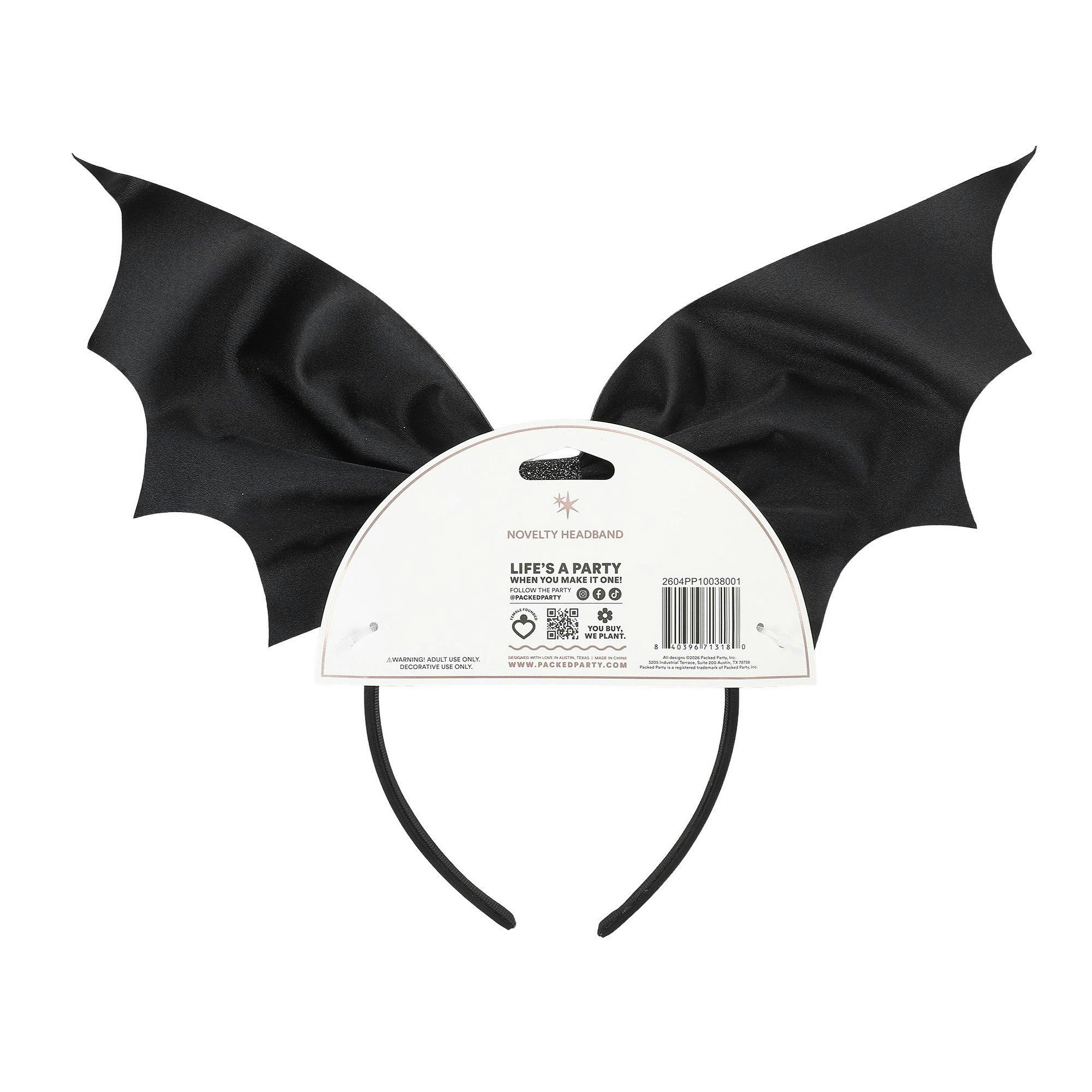 Packed Party Oversized Bat Bow Black