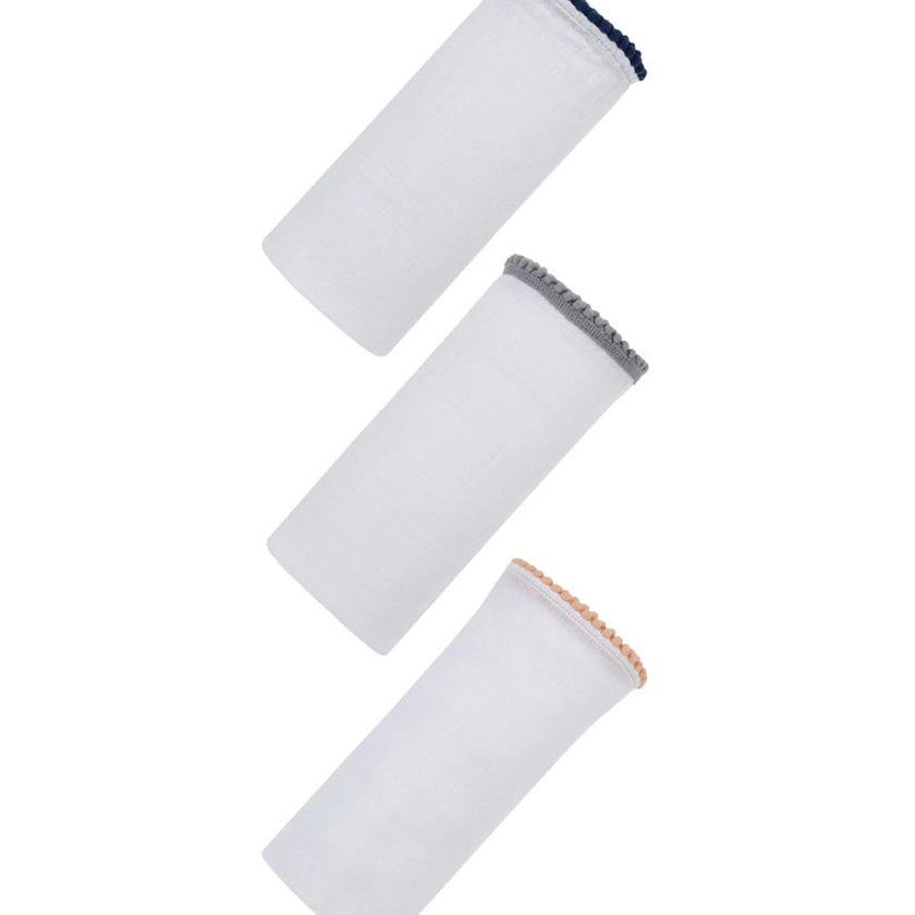 Bamboo Pom Pom Swaddle
