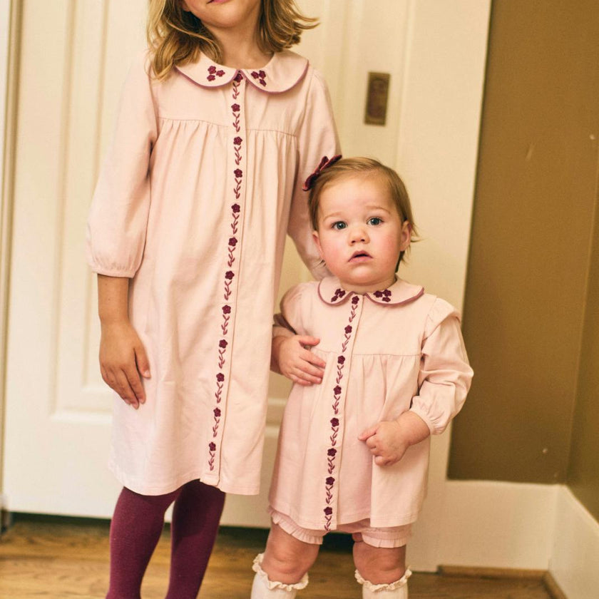 Collier Baby Set in Blushing Pink