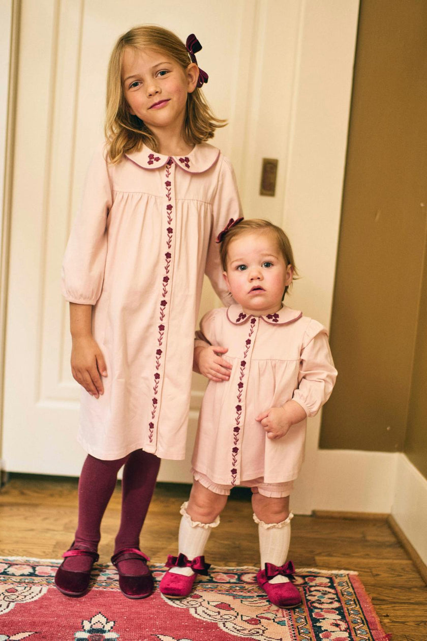 Collier Baby Set in Blushing Pink