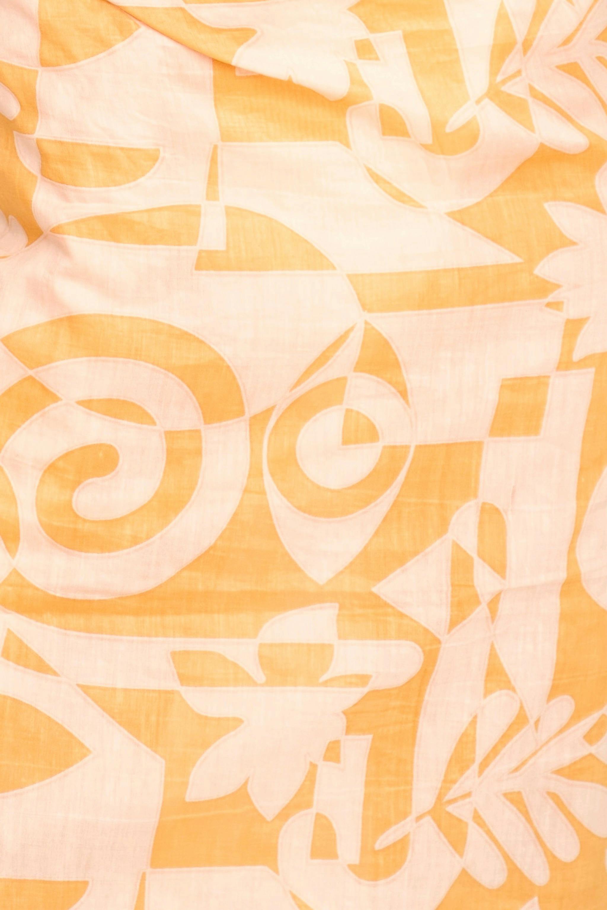 Vienna Maxi Dress in Orangesicle