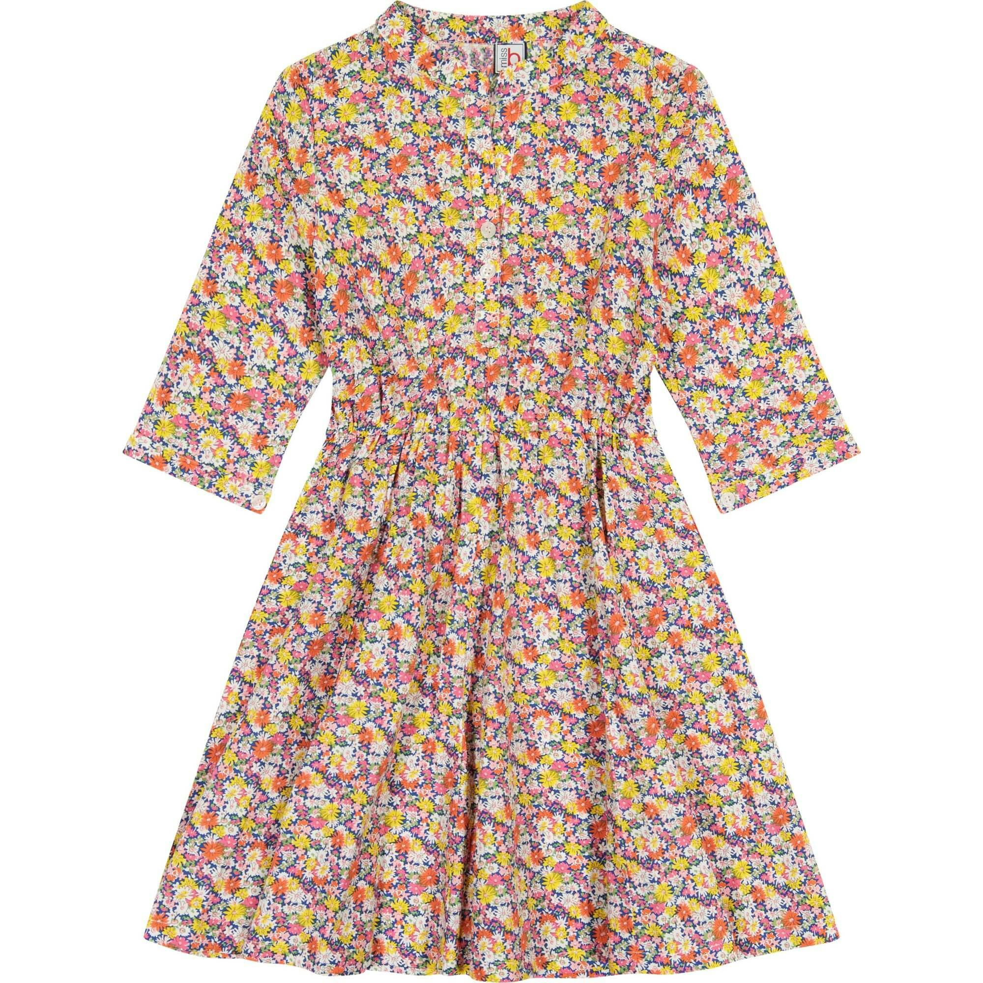 Gabriela Circle Skirt Dress, Florals
