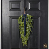 Seeding Winter Juniper Berry Greenery Classic Holiday Teardrop Swag - 3 Options Available