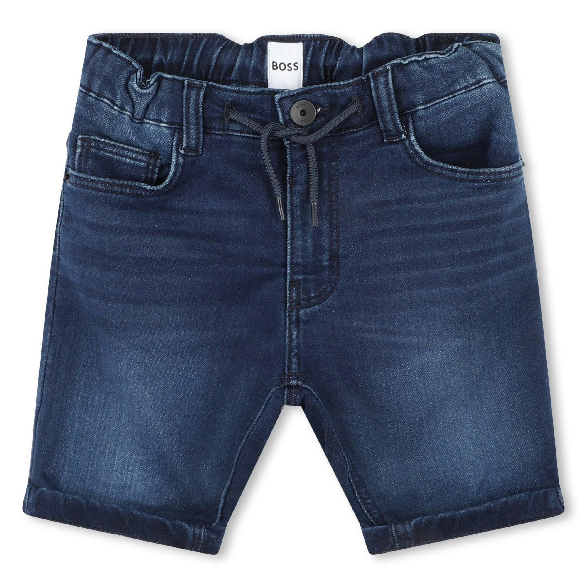 Blue Denim Shorts
