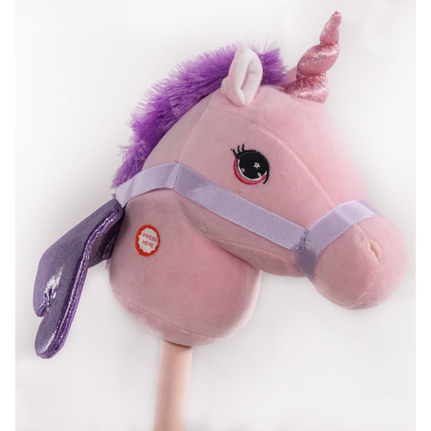 PonyLand Pink Stick Play Toy with Sounds