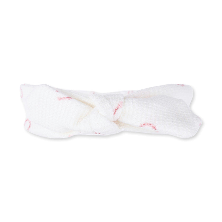 Little Horseshoes Pink - Knot Headband