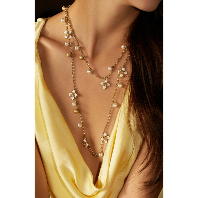 Iris Blossom Necklace