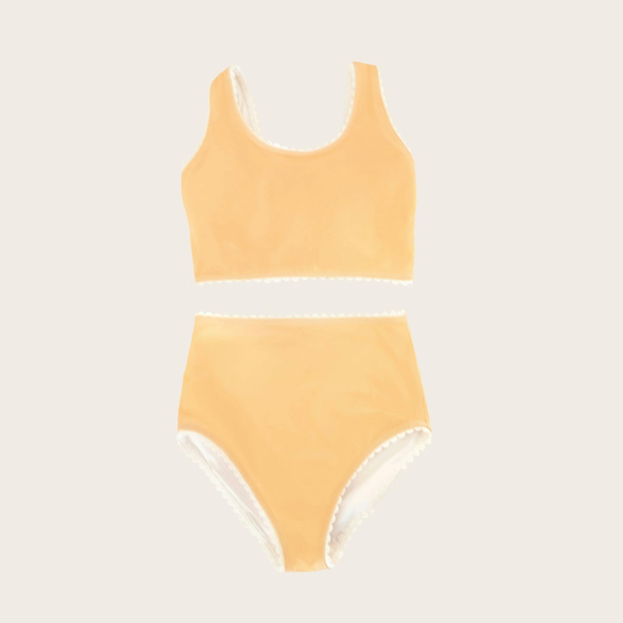 Beach Club Yellow Two Piece Tank