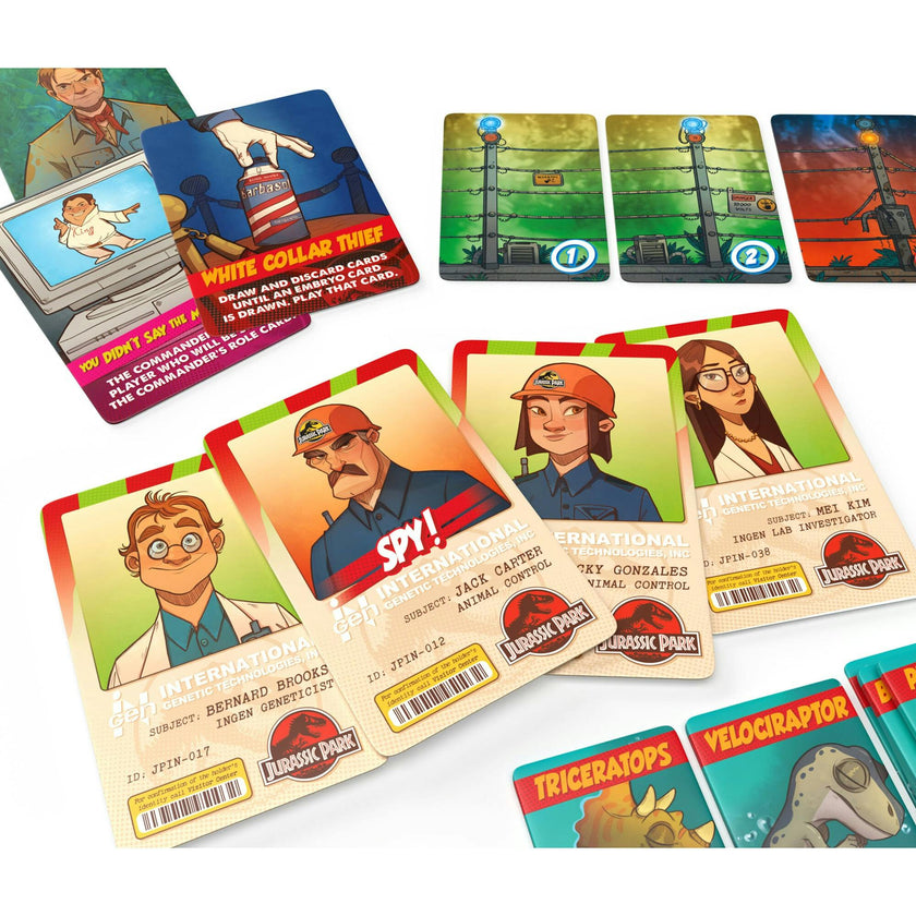 Jurassic Park: the Spy Game of Deception & Strategy