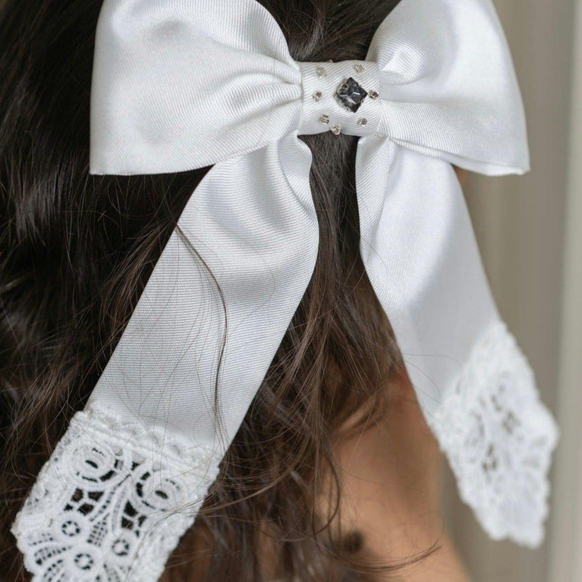 Audrey Lace Hair Bow
