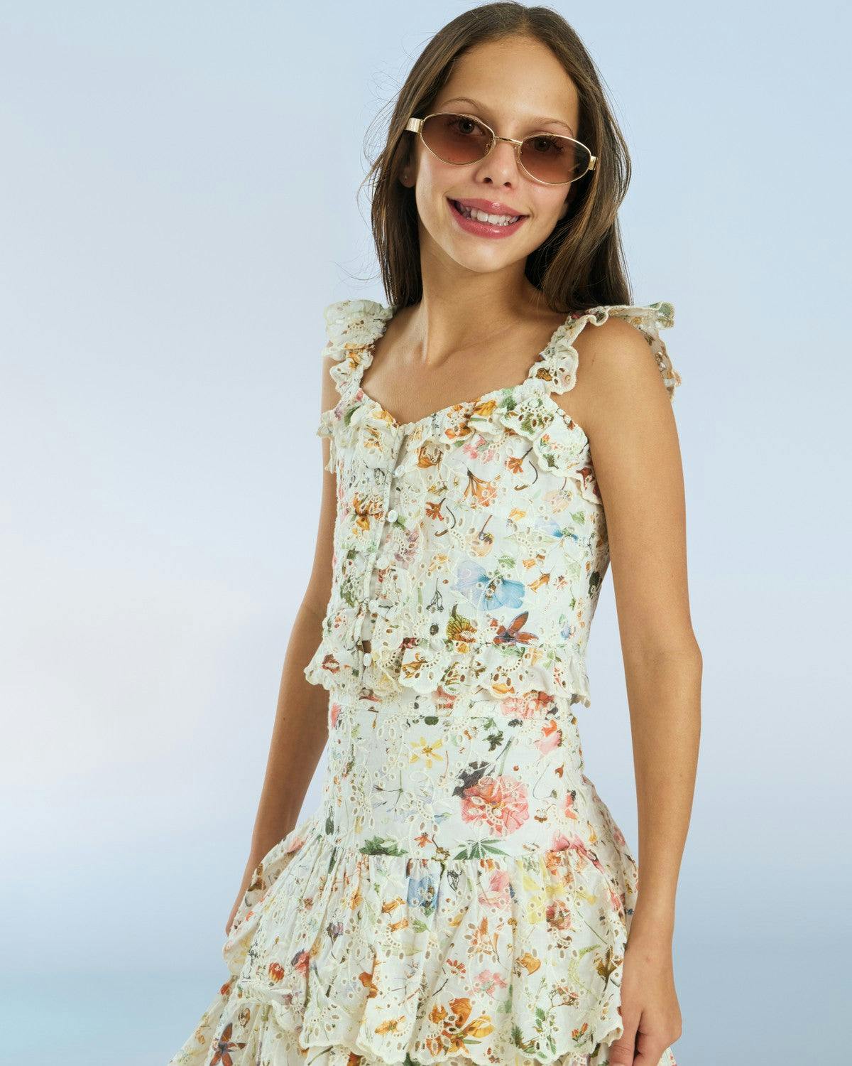 Christina Embroidered Top