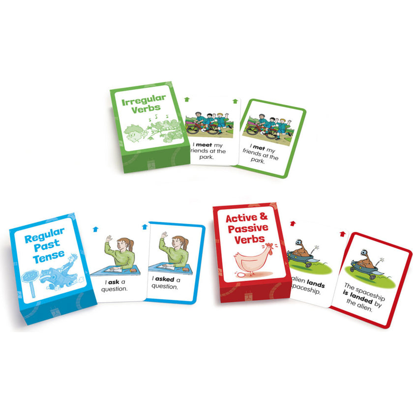 Verb Flashcards for 4th/5th Grade