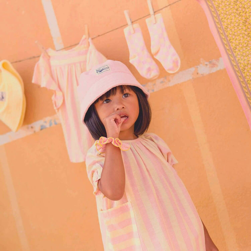 BONTON Citrus Stripe Lucille Baby Dress