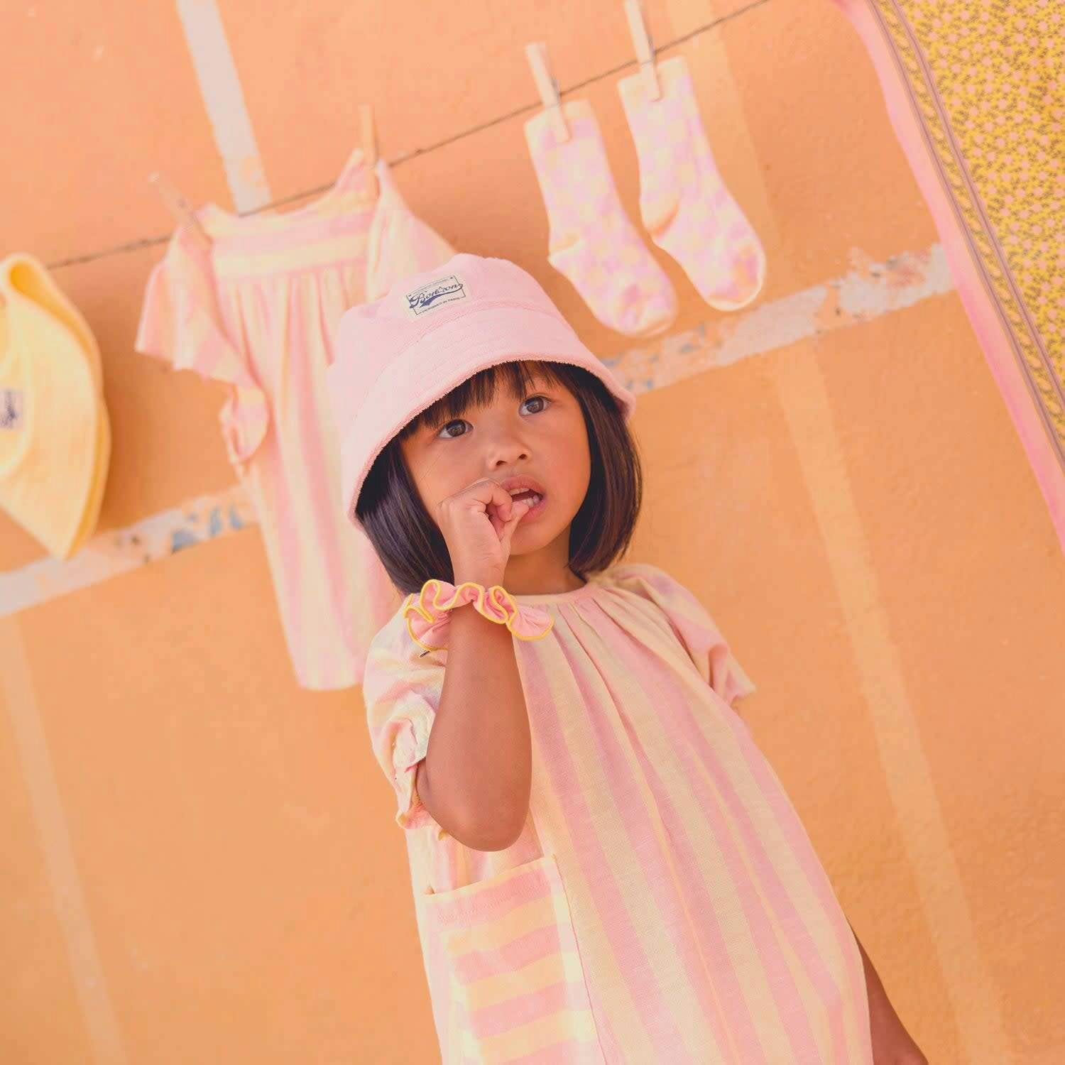BONTON Citrus Stripe Lucille Baby Dress