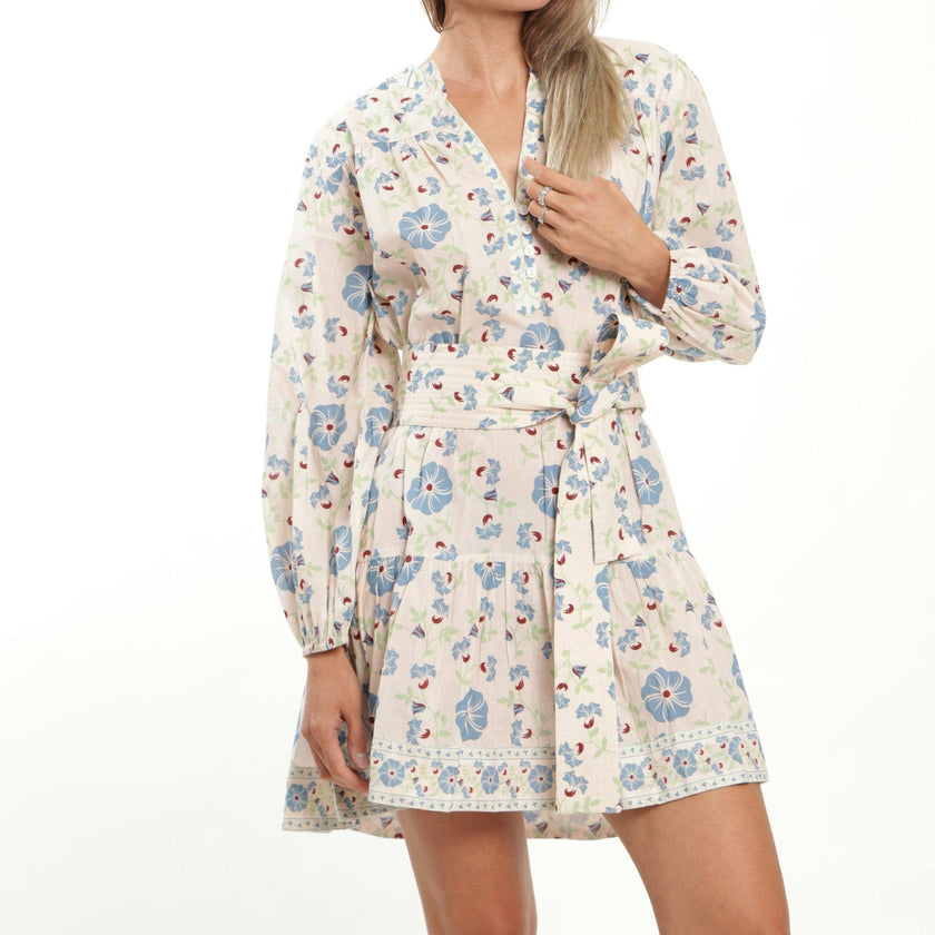 Sandra Dress - Pastel Cream