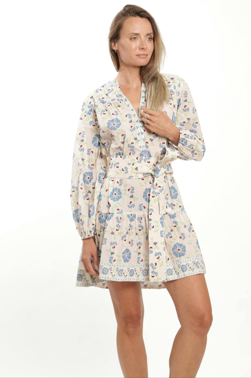 Sandra Dress - Pastel Cream