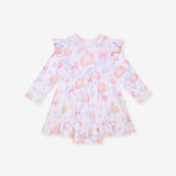 Posh Pumpkins Ruffled Bodysuit Dress