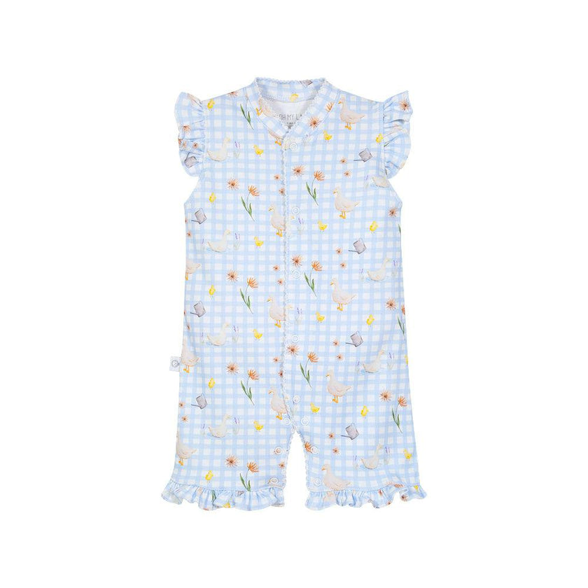 Duck & Goose Pima Cotton Short Romper