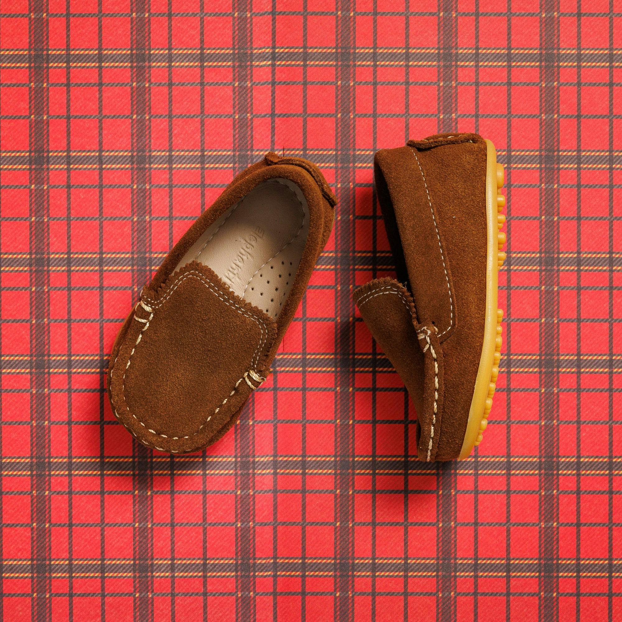 Antton Driver Moc Toddlers Suede
