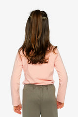 Organic Cotton Jersey T-Shirt Pale Dusty Pink