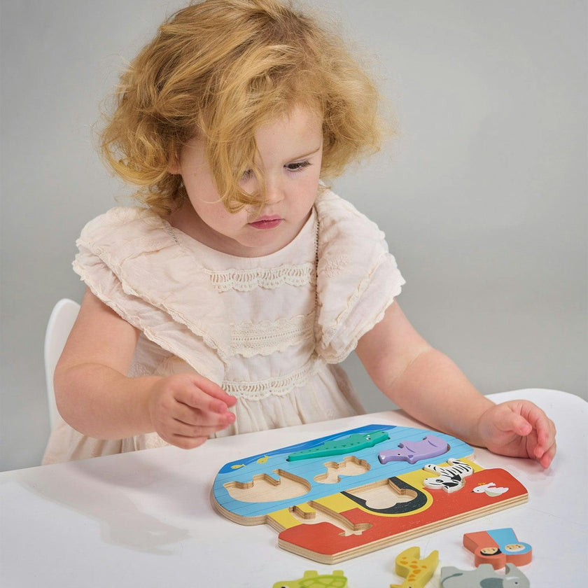 Shape Sorting Ark Tray