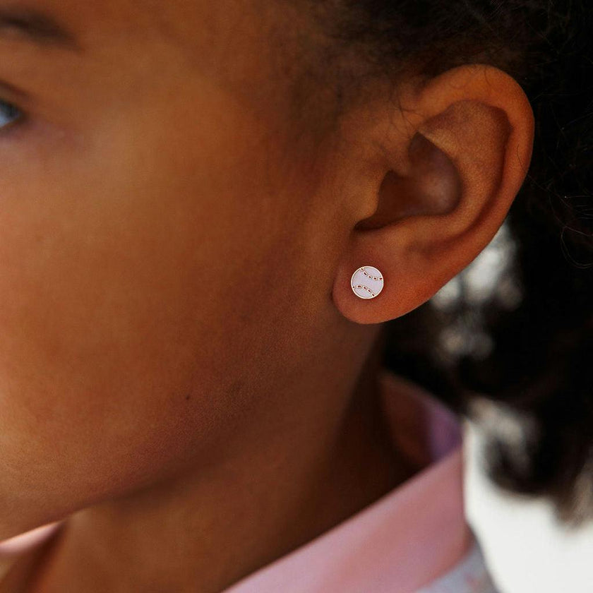 Baseball Stud Earrings