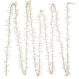 24-Foot 720-Light Warm White Twinkle LED Fairy Cluster Garland