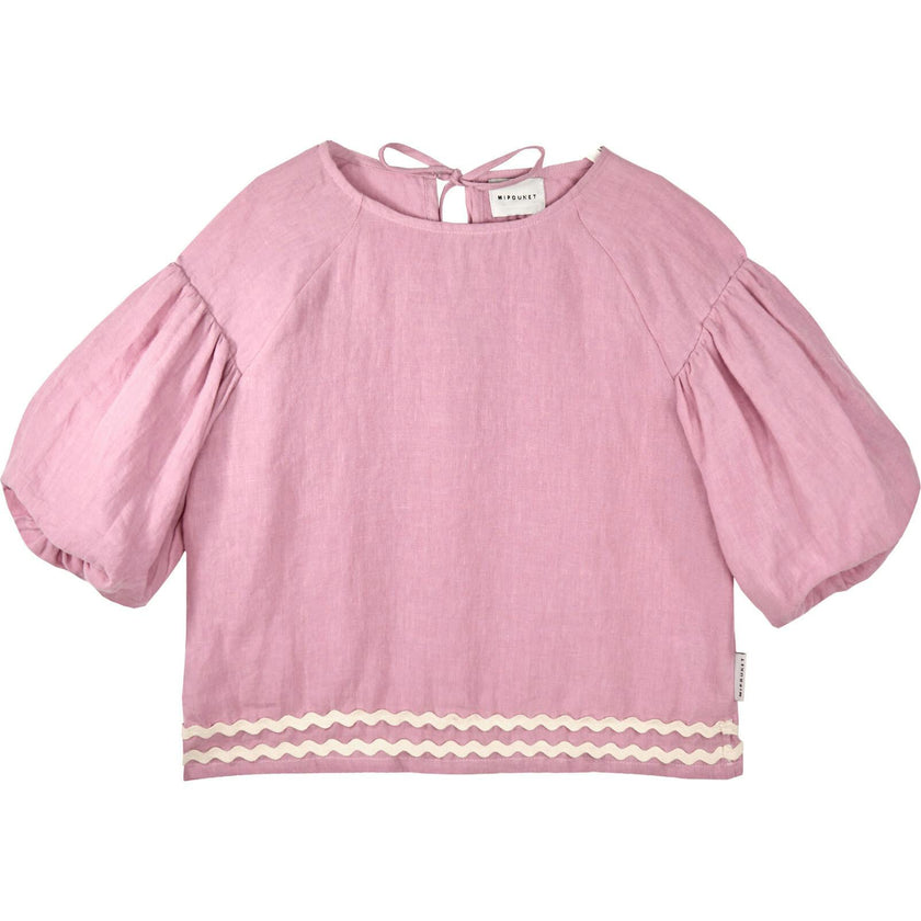 Mipounet SS26 Isaline Linen, Pink