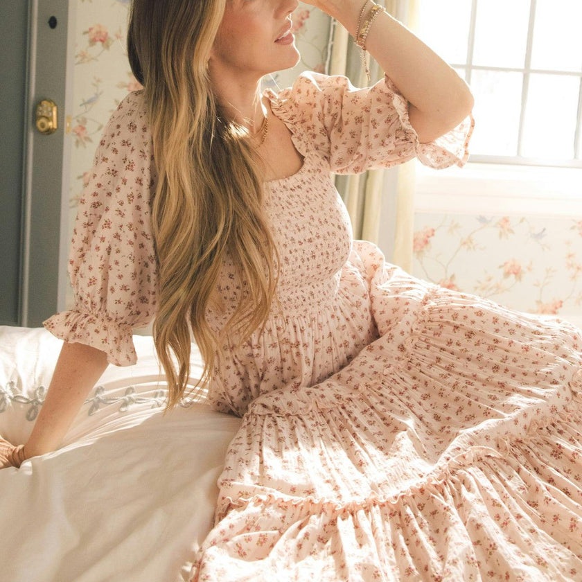 Madeline Dress In Pink