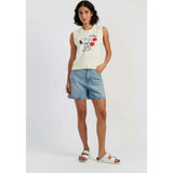Cotton Snoopy Cherry Tank