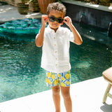 The Lemonade Stand - Boys Swim Trunks UPF 50+