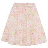 BONTON Neon Fleur Denon Midi Skirt