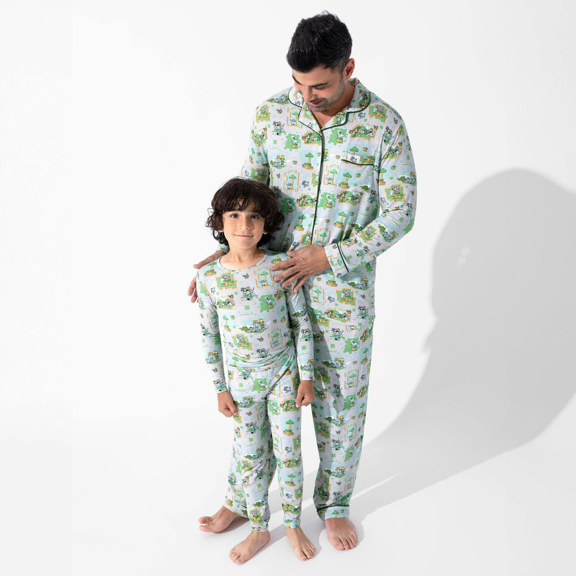 Minecraft: Overworld Dreams Bamboo Men's Pajama Set