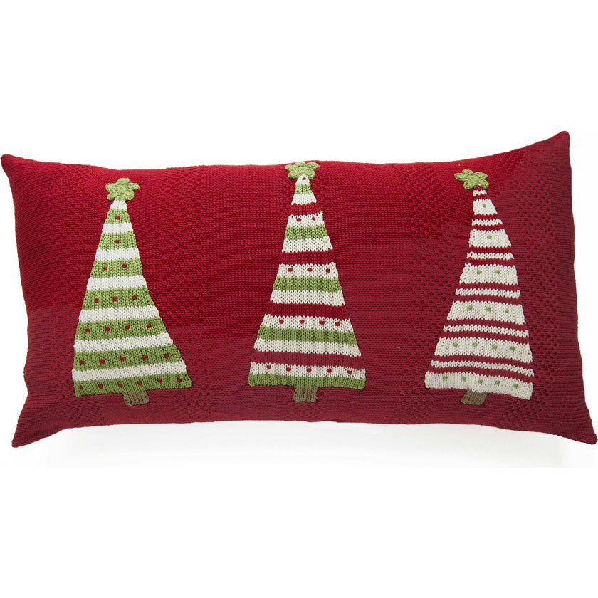 3 Striped Tree Pillow