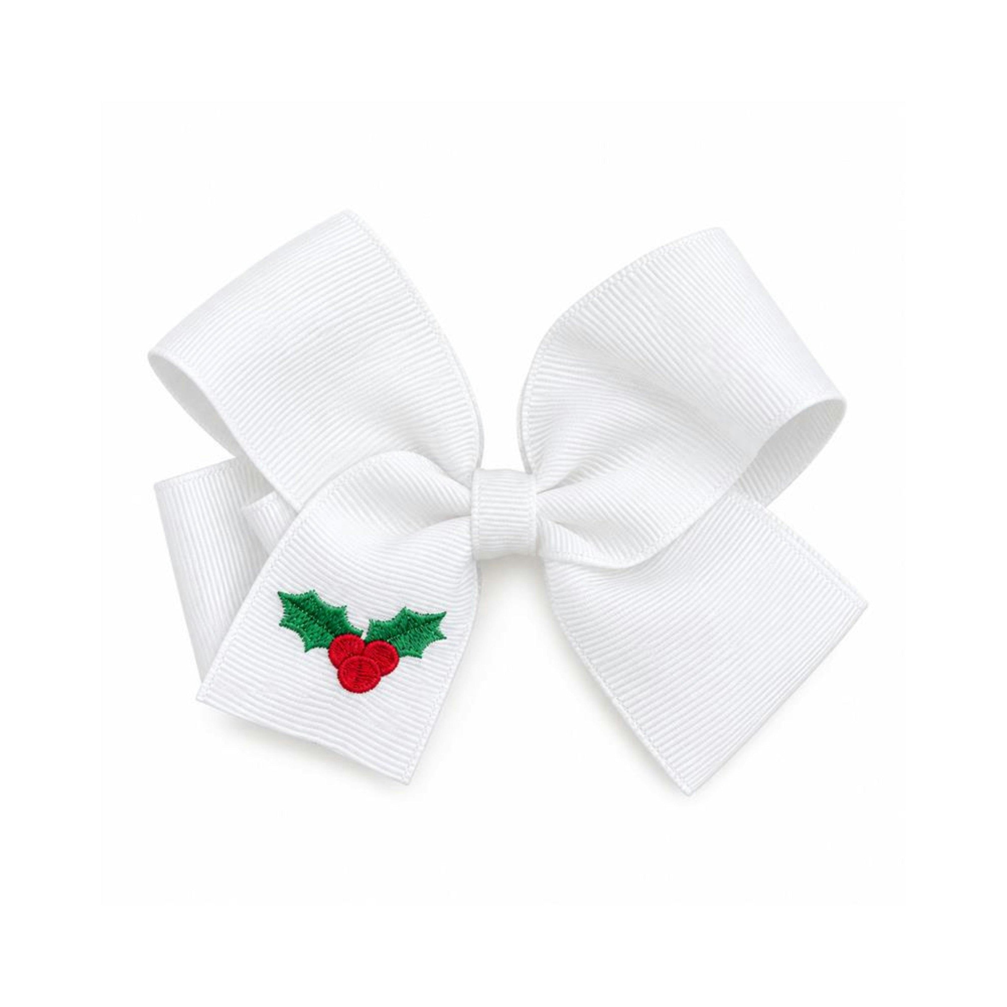 Holly Hair Bow