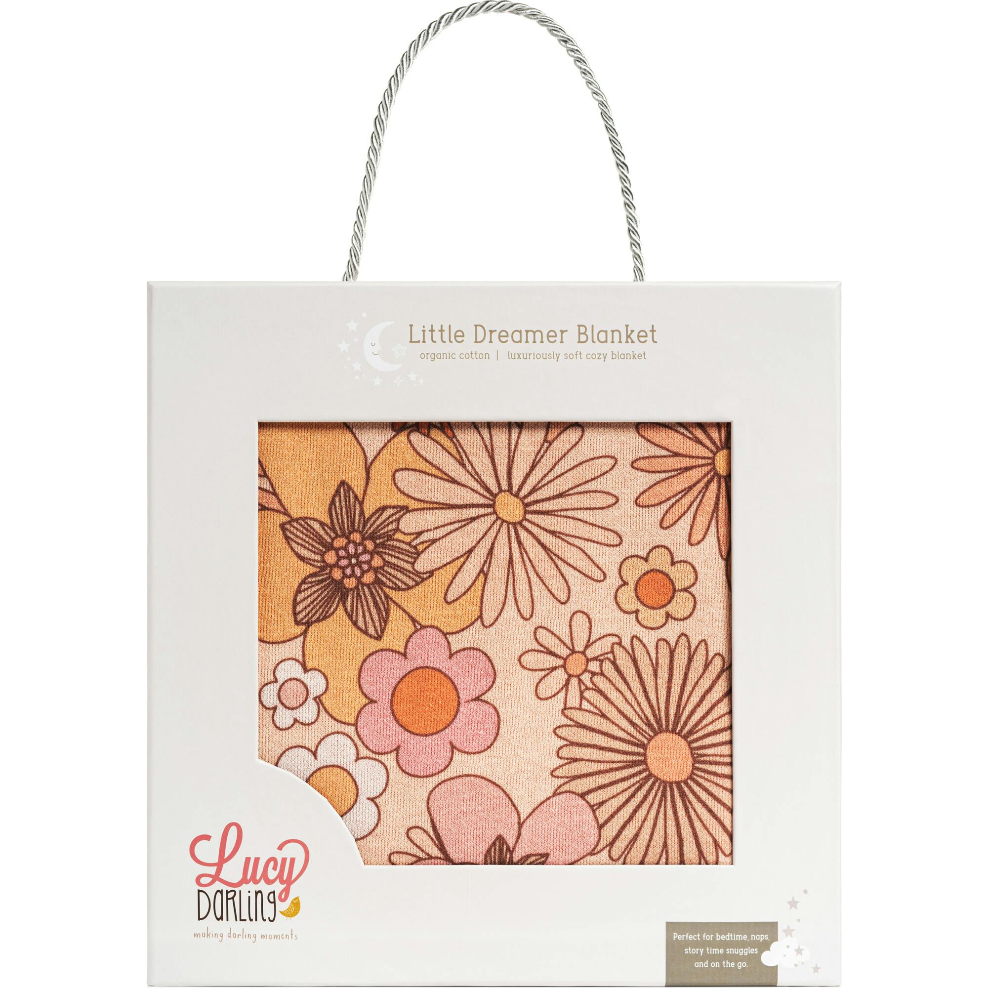Little Dreamer Organic Baby Blanket - Flower Child