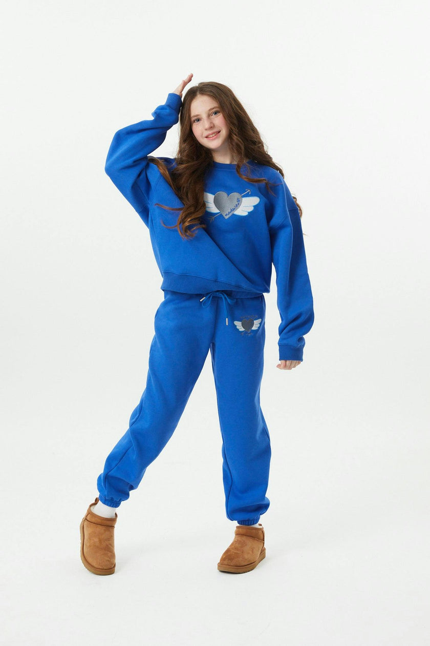 Jessie Royal Blue French Terry Jogger - Perfect Angel