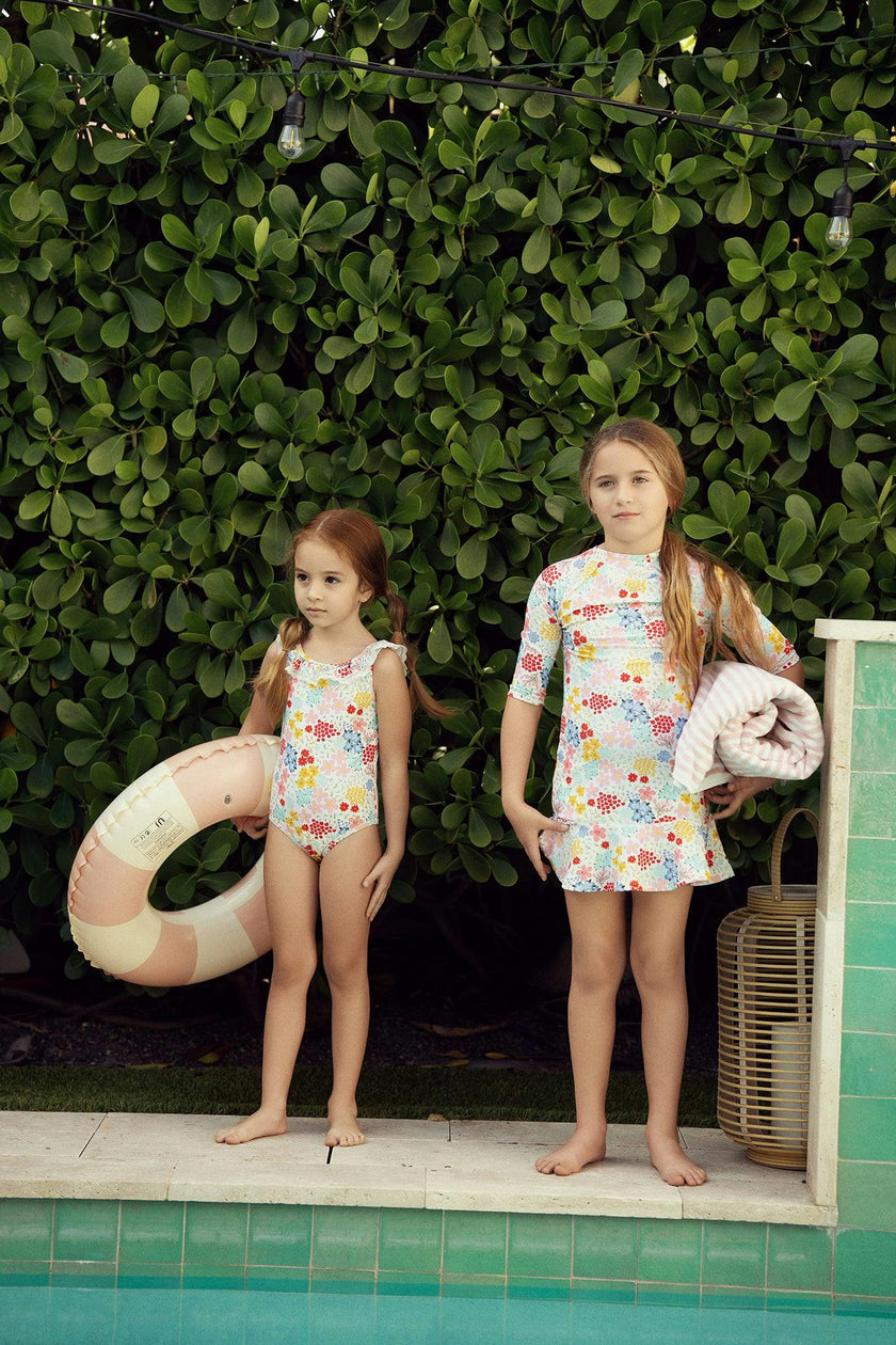 Floral Print Swim Dress