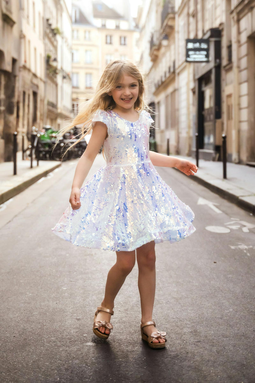 Sequins Concert Queen Dress