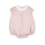 Gingham Bubble Romper