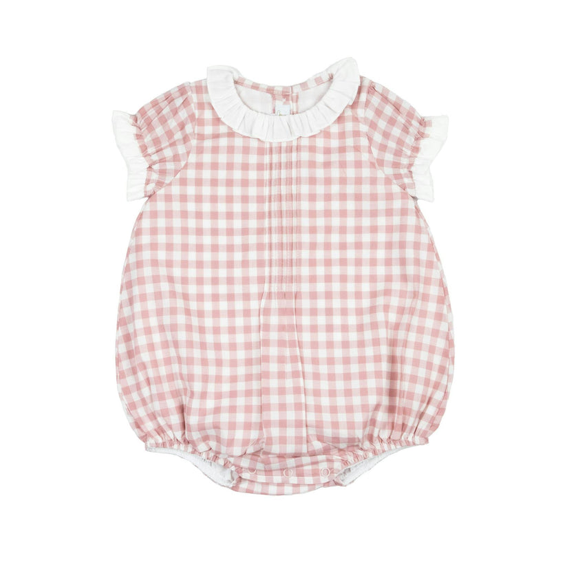 Gingham Bubble Romper