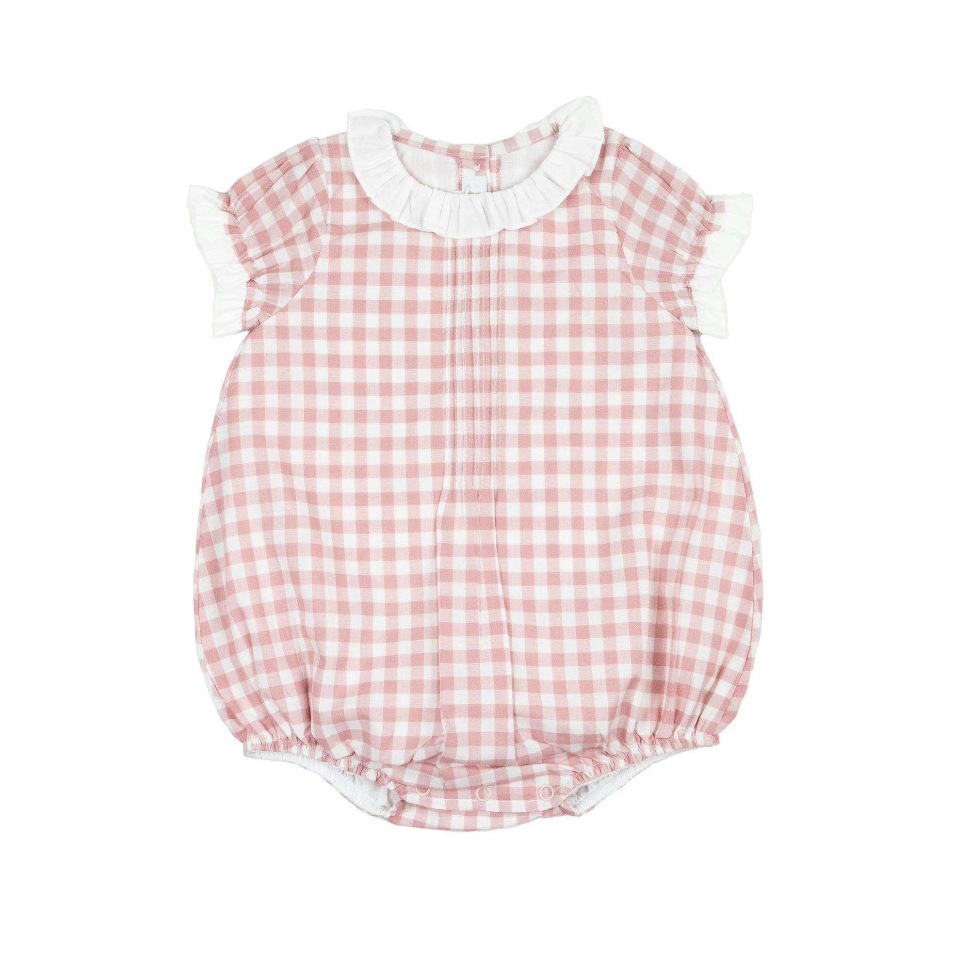 Gingham Bubble Romper