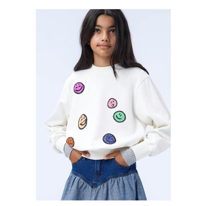 Kid Girl Buttercream Marge Sweatshirt
