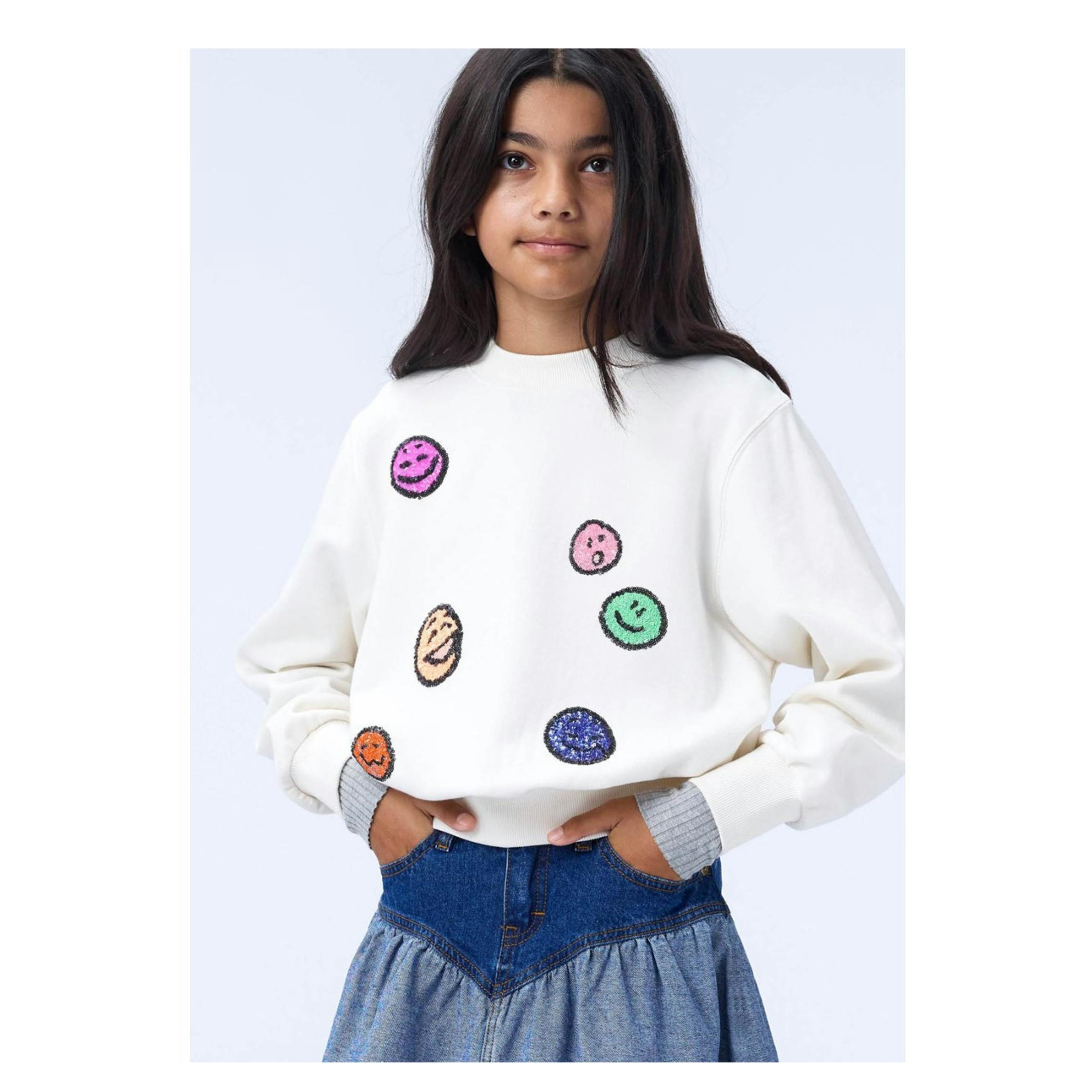 Kid Girl Buttercream Marge Sweatshirt
