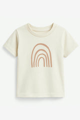 Rainbow Clay Organic Cotton Short Sleeve Toddler T-Shirt