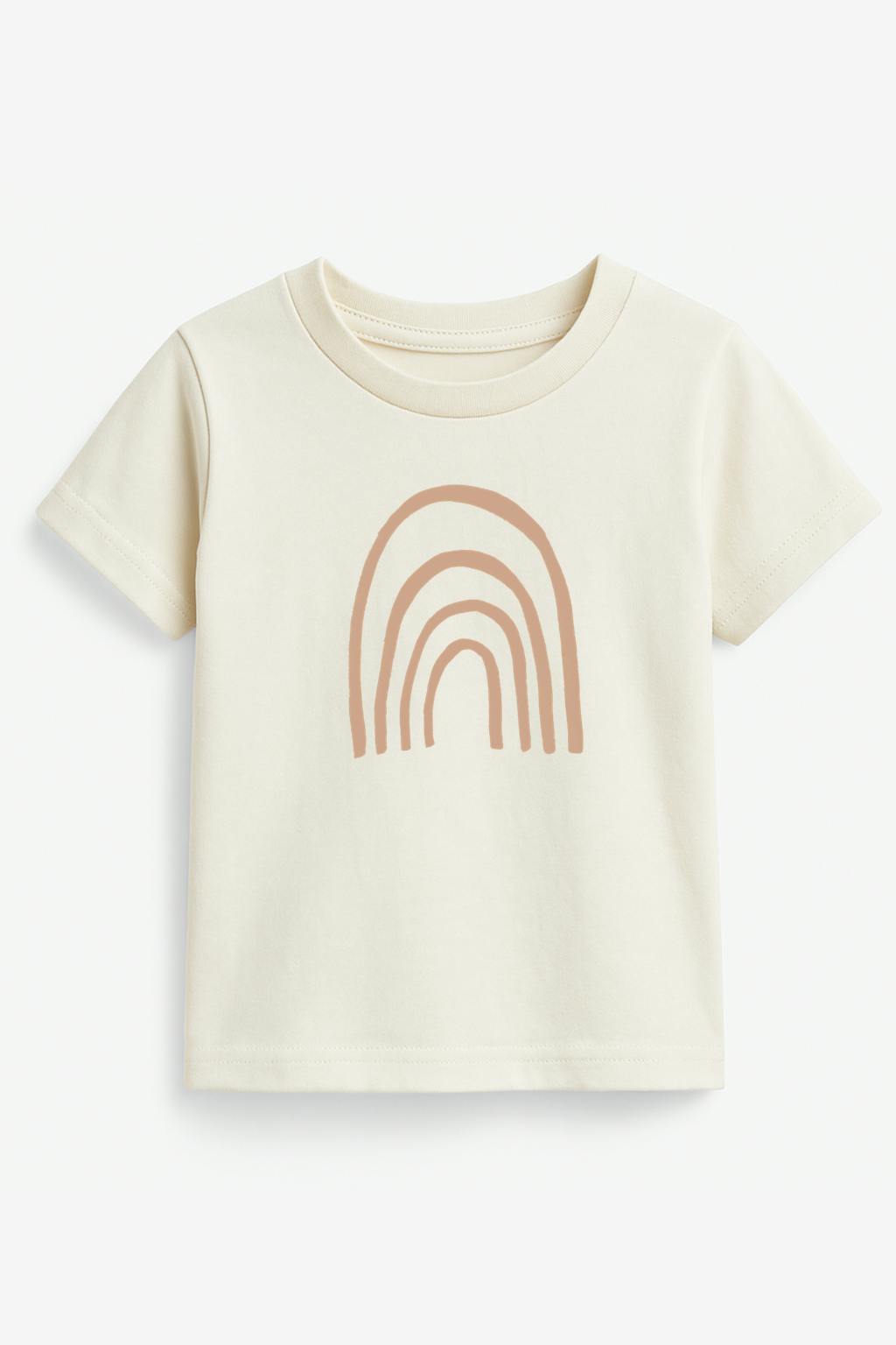 Rainbow Clay Organic Cotton Short Sleeve Toddler T-Shirt