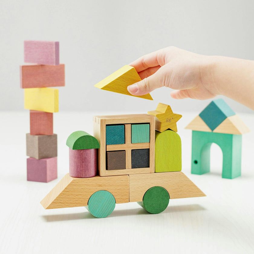 Tsumiki tidy toy block set house