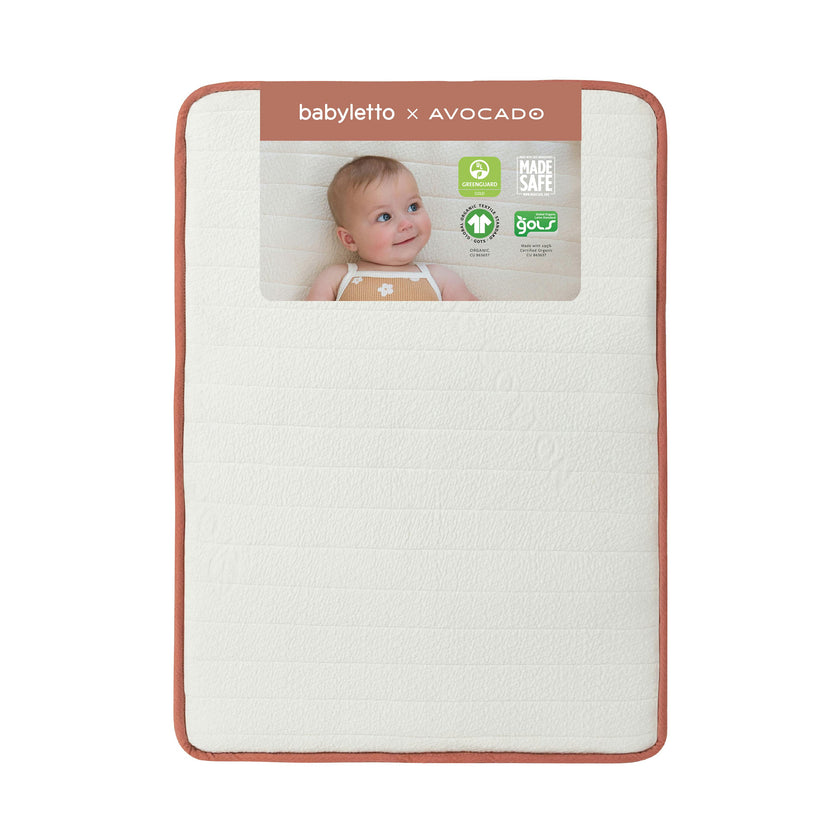 Babyletto x Avocado Organic Mini Crib Mattress 100% Nontoxic