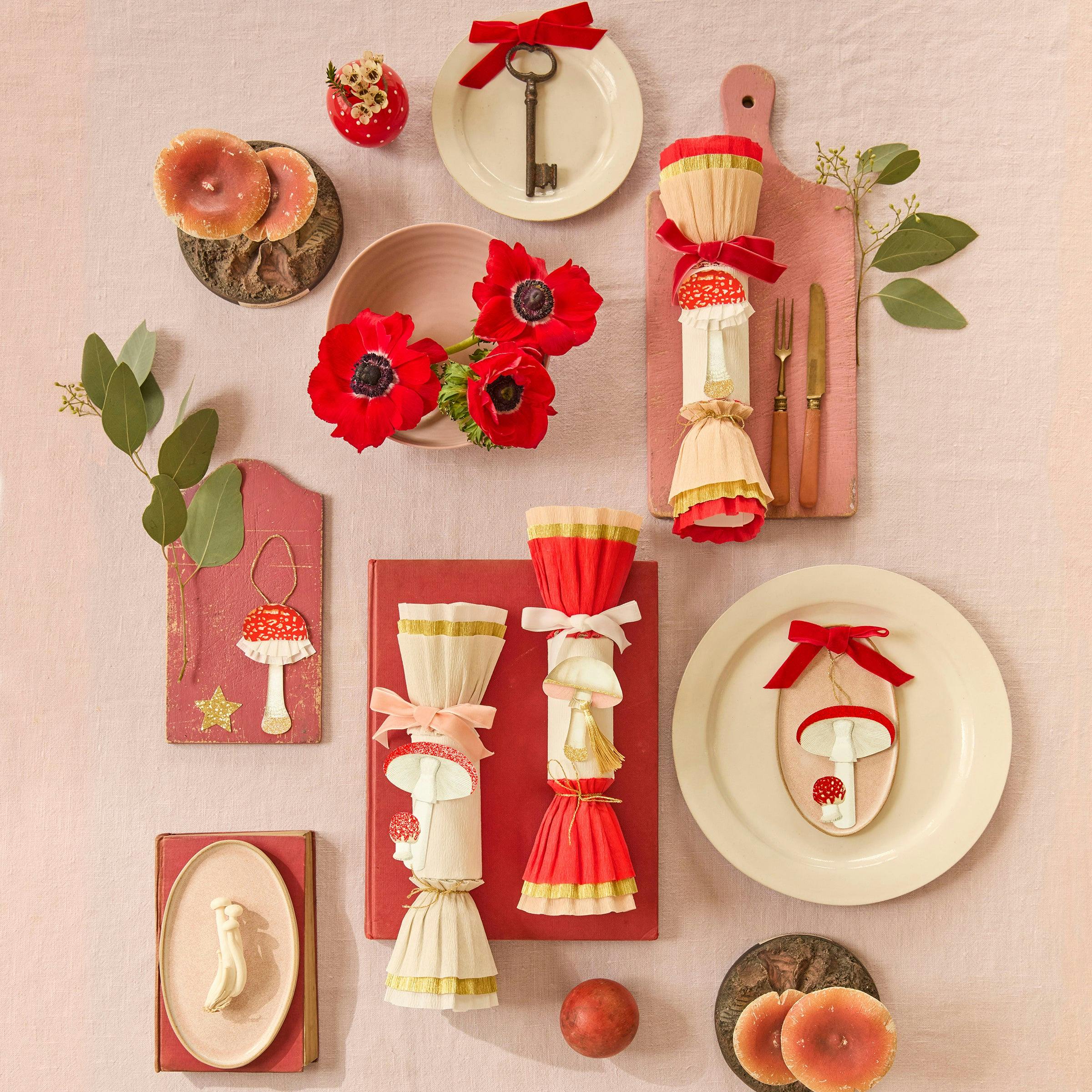Meri Meri x John Derian Mushroom Crackers