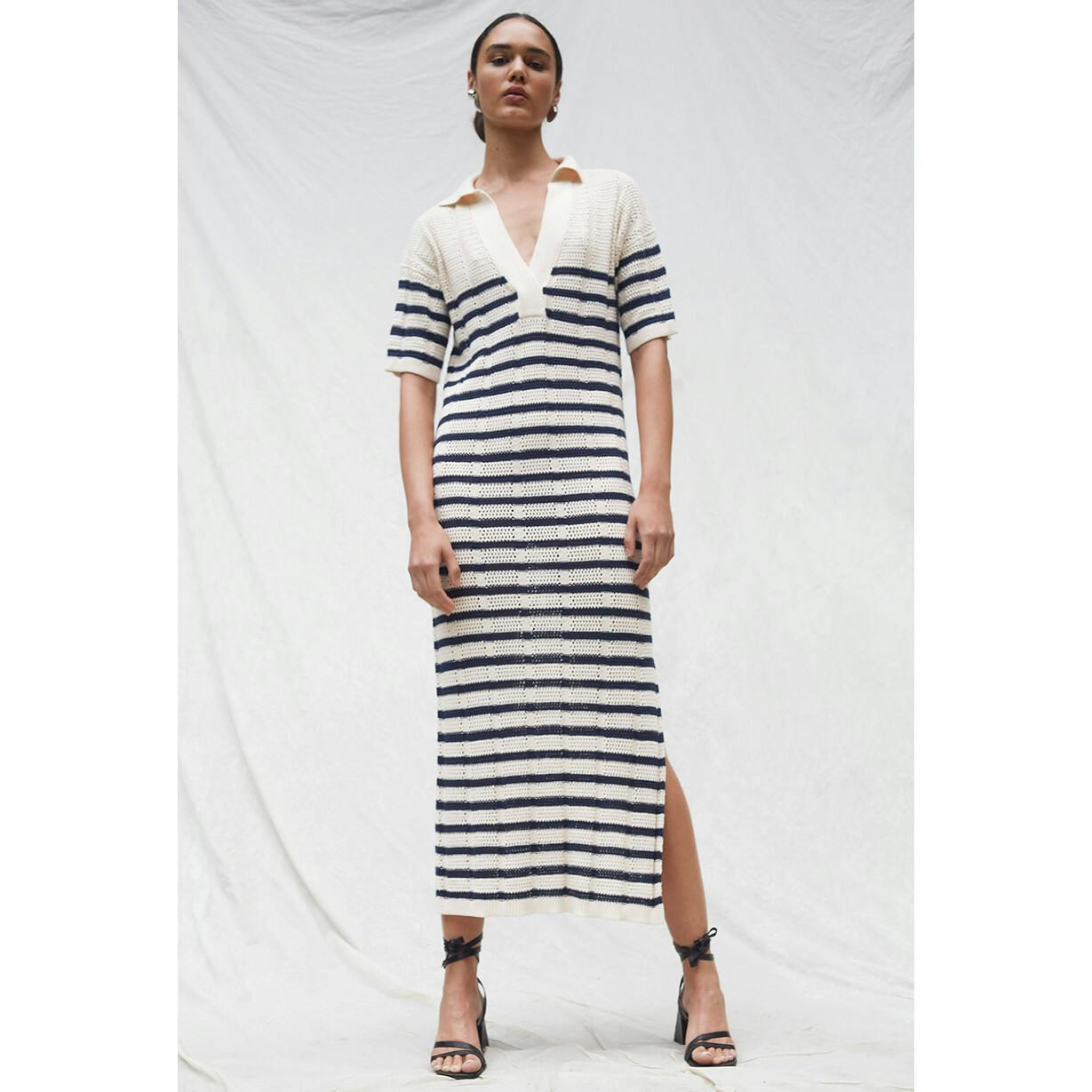 EMMIE STRIPE DRESS